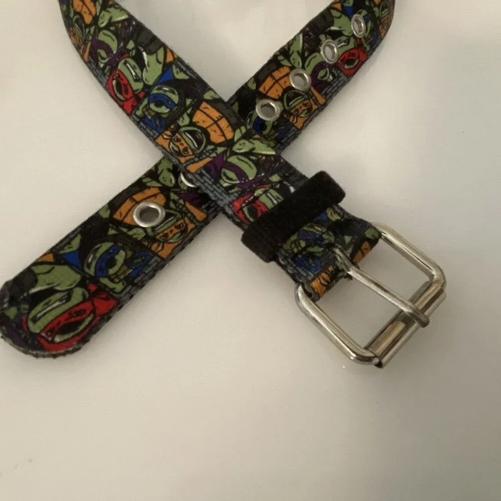 Teenage Mutant Ninja Turtles TMNT Belt w Buckle Youth Medium 24